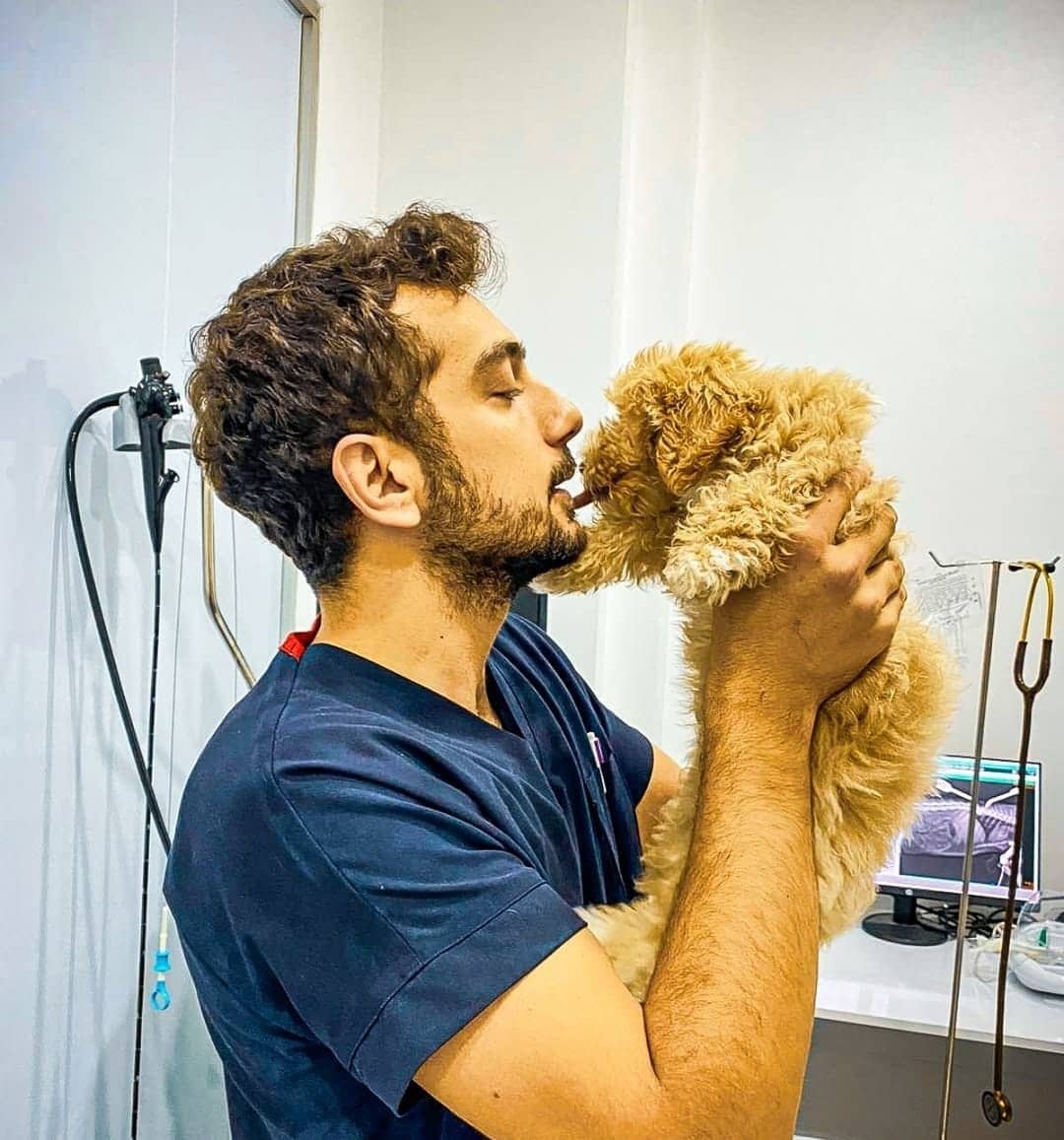 Veteriner hekim Onur Can Şener'in resmi